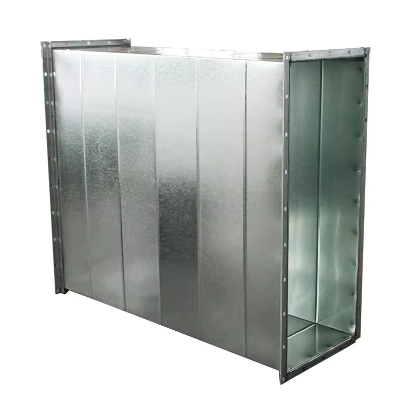 Galvanized duct elbow