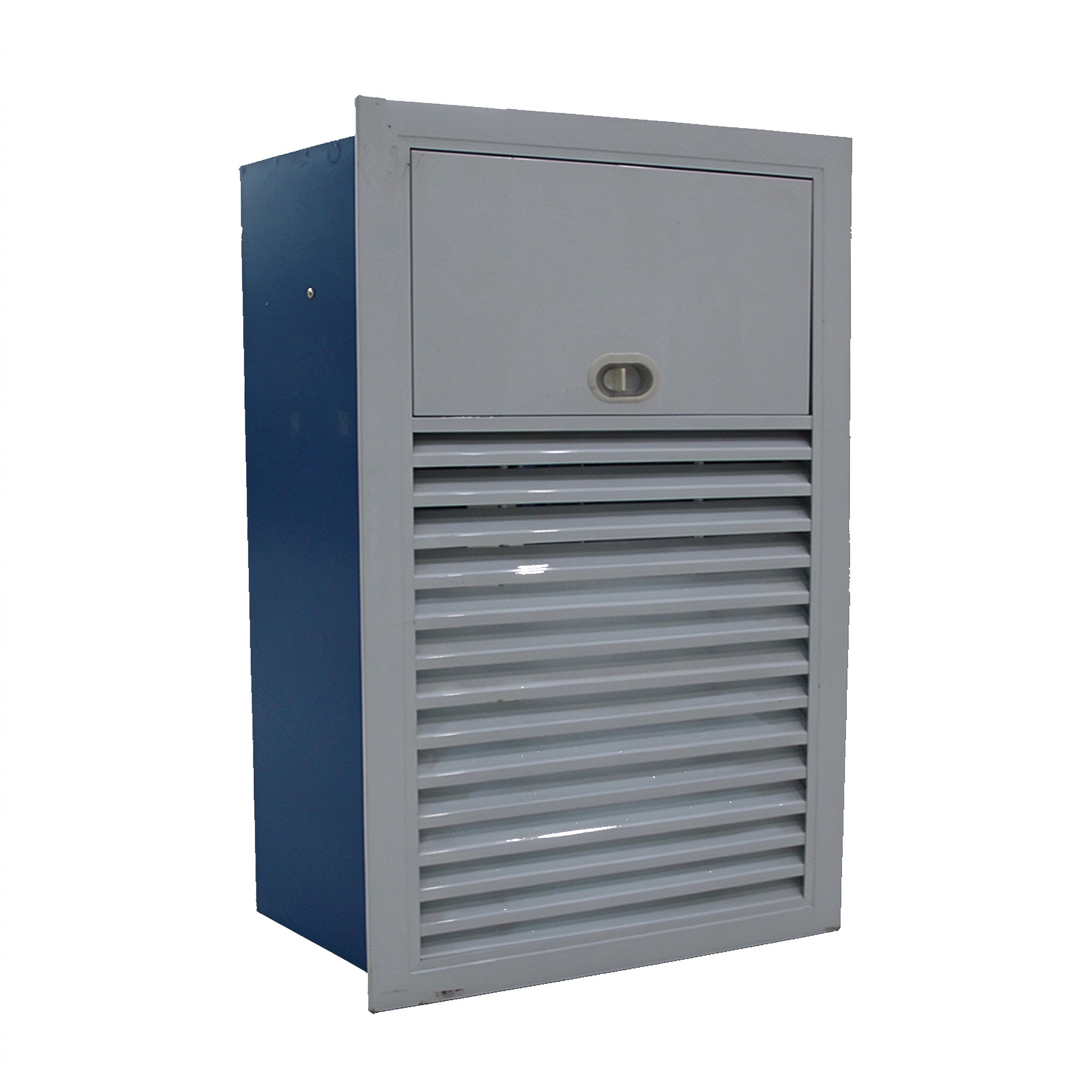 Pressurized air supply louver